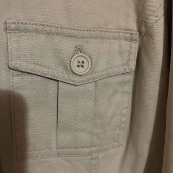 🌻Jamaica Bay 100% Cotton Preppy Jacket Size L💛 - Picture 2 of 5